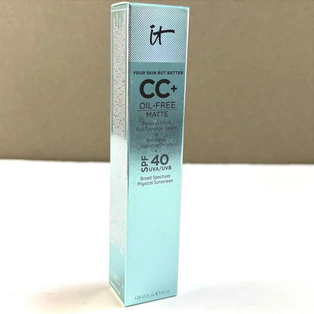 IT Cosmetics Your Skin But Better CC+ Oil-Free Matte Neutral Medium SPF40 1.08oz